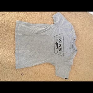 Vans grey short sleeve